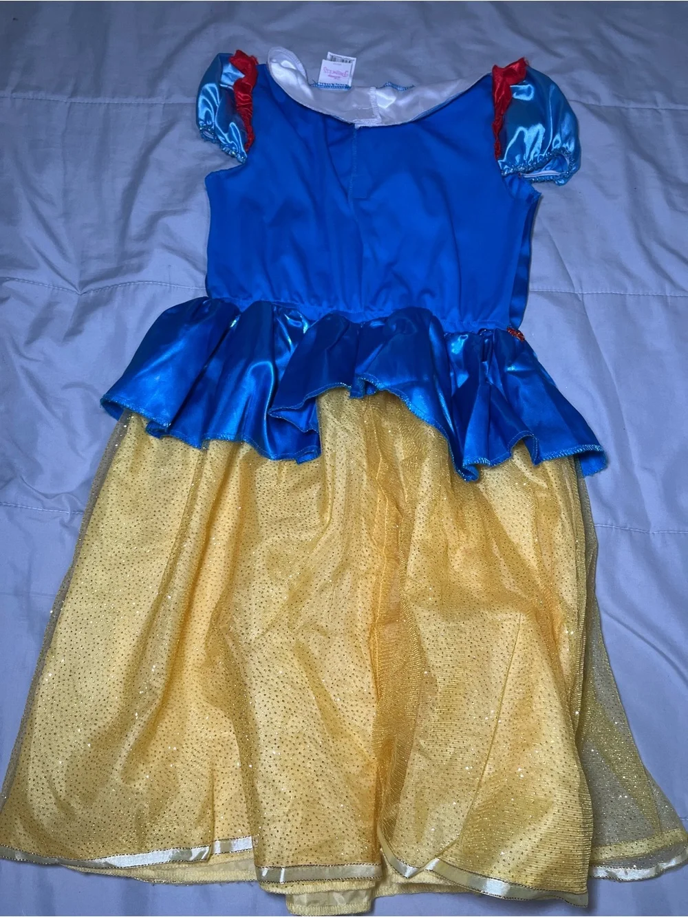 Girls Snow White Princess Dress Up Costume size M8-10